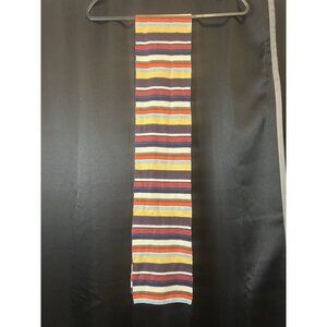 COACH Women’s 60” 91% Merino Wool Striped Scarf